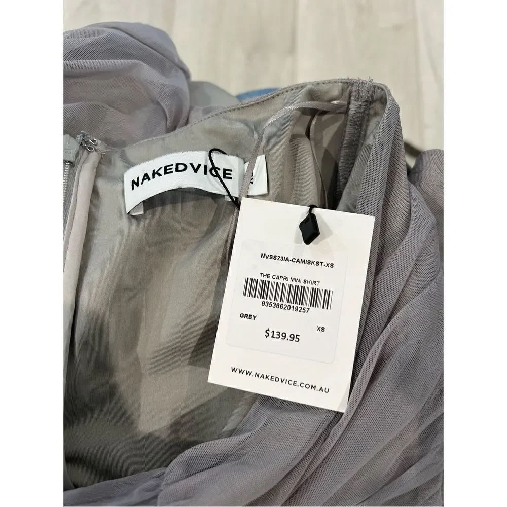 Nakedvice the capri mini skirt size xs